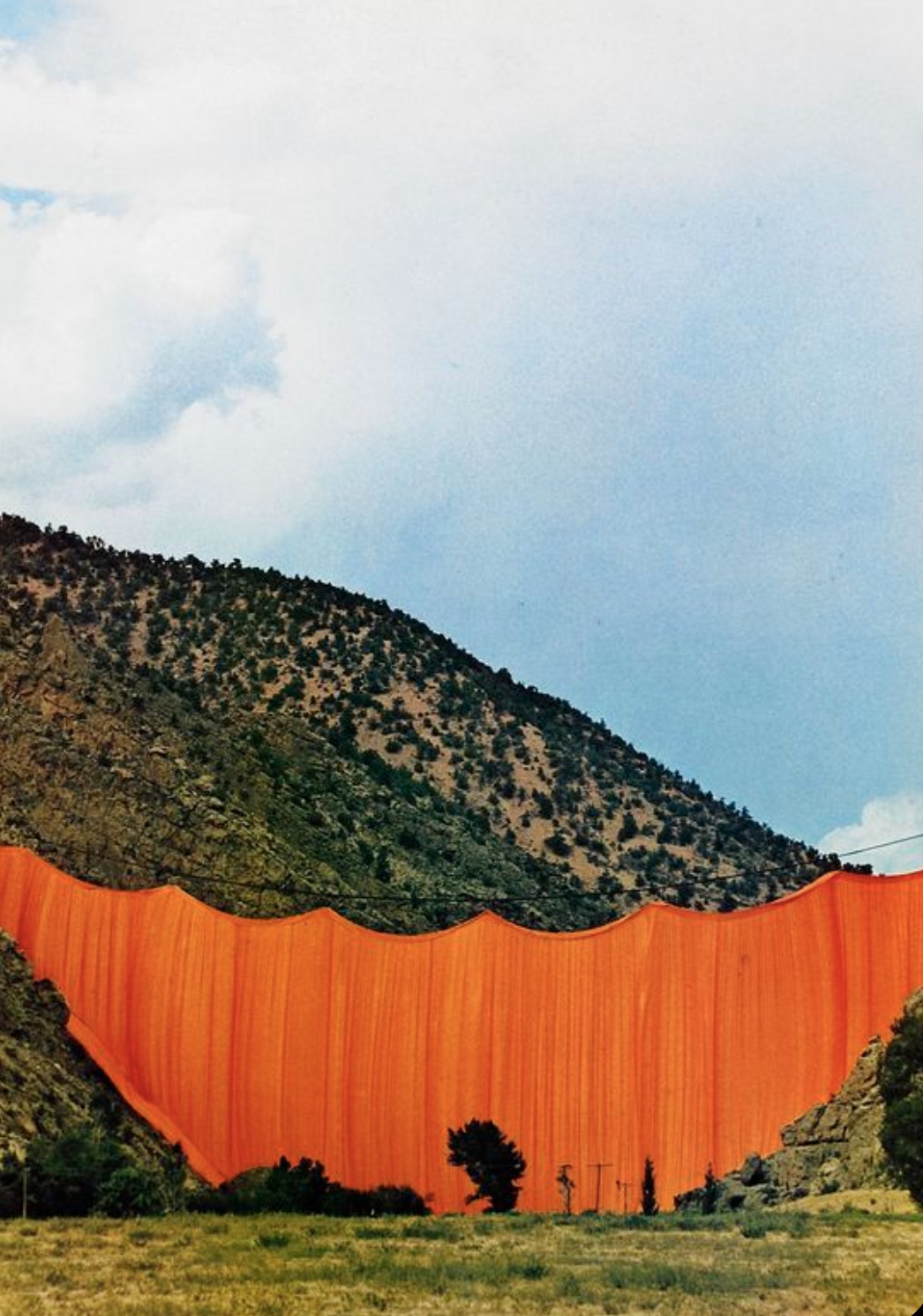 christo and jeanne claude valley curtain rifle colorado 1970 72